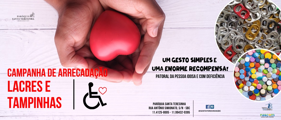 Banner da Paróquia Santa Teresinha